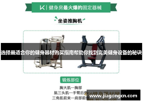 选择最适合你的健身器材购买指南帮助你找到完美健身设备的秘诀